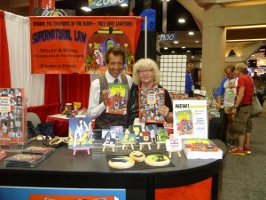 Jackie and Batton debut new books at Comic-Con